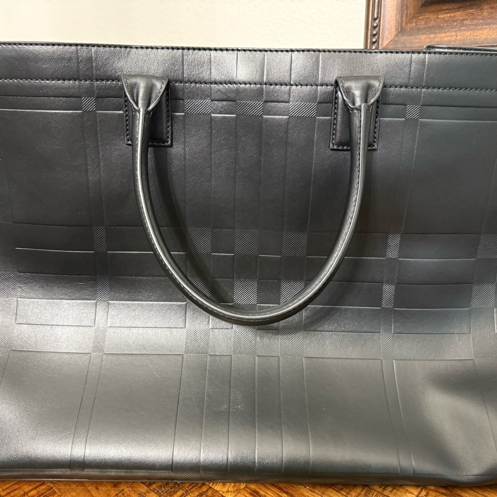 Burberry Black Leather Tote - Picture 6 of 15